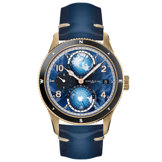 Herrenuhr, Montblanc 1858 Geosphere 0 Oxygen Limited Edition - 1786 Exemplare, Ref: MB129415