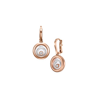 Weißgold, Ohrringe, Chopard Happy Spirit Ohrhänger, Ref: 838230-9001
