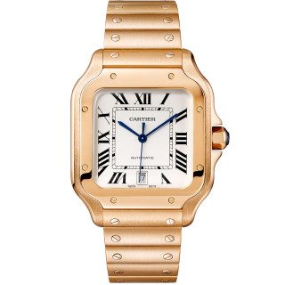 Damen- und Herrenuhr, Cartier Santos de Cartier, Ref: WGSA0018