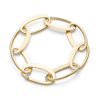 Gelbgold, Armschmuck, IsabelleFa Armband "Écaille 16", Ref: 13600/21BKL-GG
