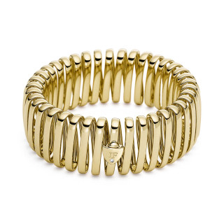 Gelbgold, Armschmuck, IsabelleFa Armband "L’Élastique 21", Ref: 02150/21/38ARM-GG