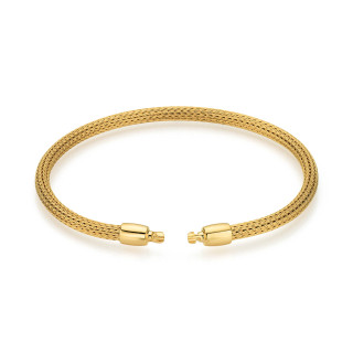 Gelbgold, Armschmuck, Jörg Heinz Classics Flex & Mesh Armband, Ref: HS06.A-3.0 750 2 00000 16