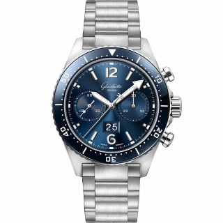 Herrenuhr, Glashütte Original SeaQ Chronograph, Ref: 1-37-23-02-81-70