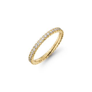 Gelbgold, Ringe, Henrich & Denzel Vorsteckring. Edler Begleiter, Ref: Gb004.15000