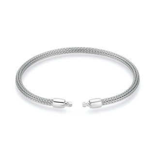 Weißgold, Armschmuck, Jörg Heinz Classics Flex & Mesh Armband, Ref: HS06.A-3.0 750 1 00000 16