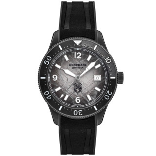 Herrenuhr, Montblanc Iced Sea Automatic Date 0 Oxygen, Ref: MB134017