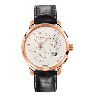Damen- und Herrenuhr, Glashütte Original PanoGraph, Ref: 1-61-03-25-15-04