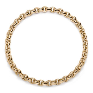 Roségold, Halsschmuck, IsabelleFa Collier "ChaCha 11", Ref: 04111/45BKL-ROS