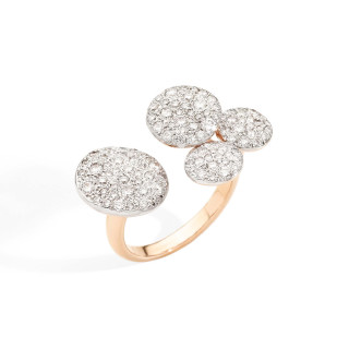 Roségold, Ringe, Pomellato Sabbia Ring, Ref: PAC0010O7WHRDB000