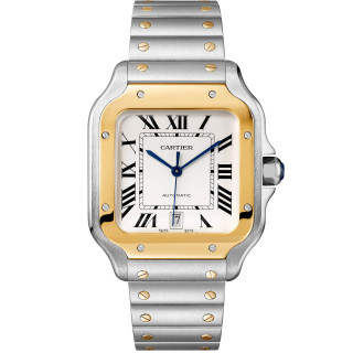 Damen- und Herrenuhr, Cartier Santos de Cartier, Ref: W2SA0009