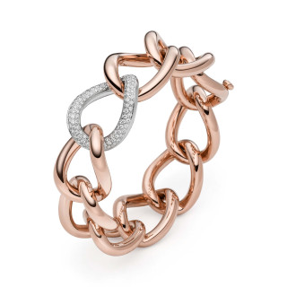 Rotgold, Armschmuck, IsabelleFa Armband "Grace 24" Pavé, Ref: 60024/21BMO-RR