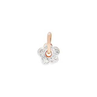Roségold, Halsschmuck, DoDo Anhänger Blume, Ref: DMC3006-FLOWS-DB09R