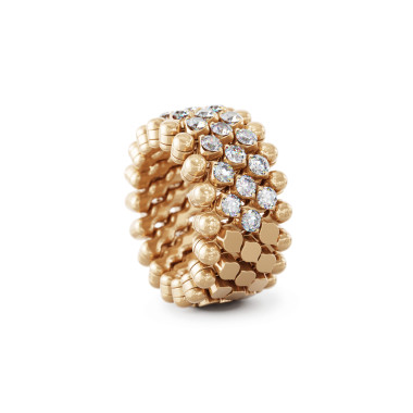 Ringe, Roségold, Serafino Consoli Brevetto Multi-Size Ring