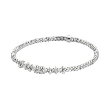         Weißgold, Armschmuck, FOPE Prima Flex'it Armband