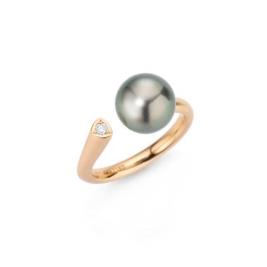         Roségold, Ringe, Gellner Wave Ring