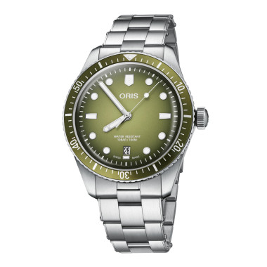         Damen- und Herrenuhr, Automatik, ORIS Divers Sixty‑Five Date