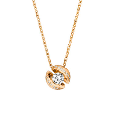         Roségold, Halsschmuck, Schaffrath CALLA Collier