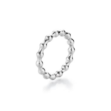 Ringe, Weißgold, Jörg Heinz Flooow Basic Liquid Ring