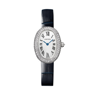         Damenuhr, Quarzwerk, Cartier Baignoire