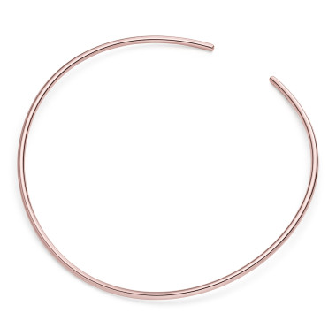 Halsschmuck, Rotgold, IsabelleFa Halsreif "Flix.Flex Oval 7"