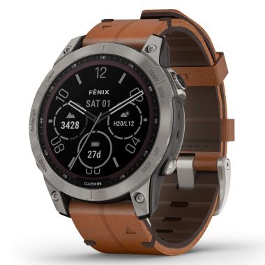 Herrenuhr, Quarzwerk, Garmin fēnix® 7 Sapphire Solar