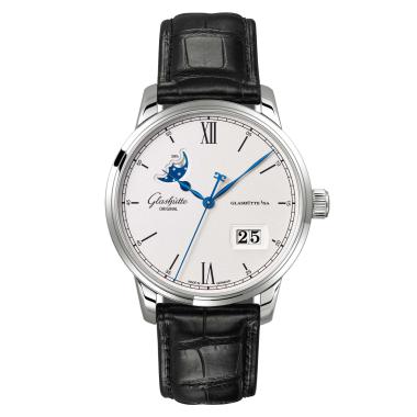 Unisex, Automatik, Glashütte Original Senator Excellence Panoramadatum Mondphase