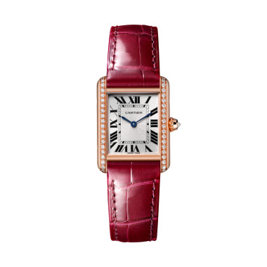 Handaufzug, Damenuhr, Cartier Tank Louis Cartier