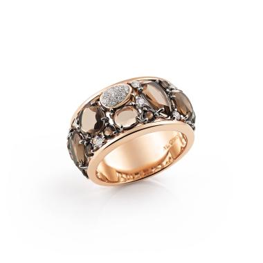Ringe, Roségold, Al Coro Candy Ring