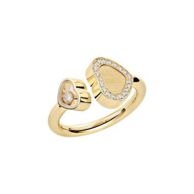 Ringe, Gelbgold, Chopard Happy Hearts Golden Hearts Ring