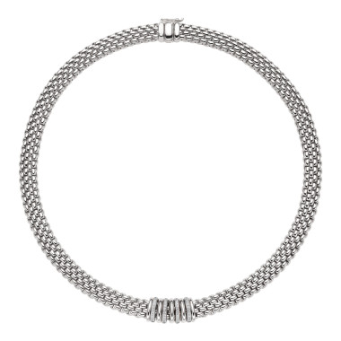         Weißgold, Halsschmuck, FOPE Panorama Collier