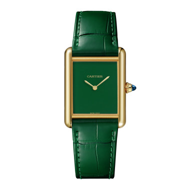         Damen- und Herrenuhr, Handaufzug, Cartier Tank Louis Cartier