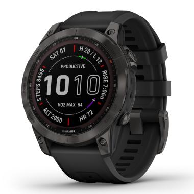 Herrenuhr, Quarzwerk, Garmin fēnix® 7 Sapphire Solar