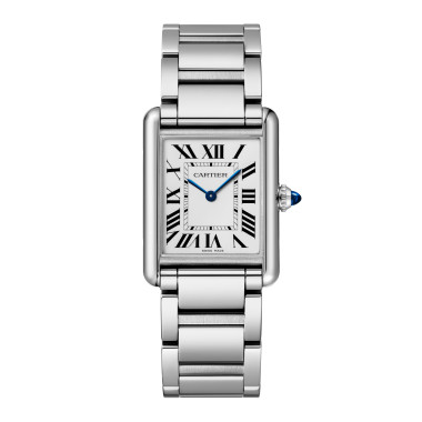         Damen- und Herrenuhr, Solar, Cartier Tank must SolarBeat™
