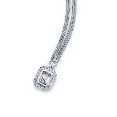         Weißgold, Halsschmuck, Noor Creative Halskette