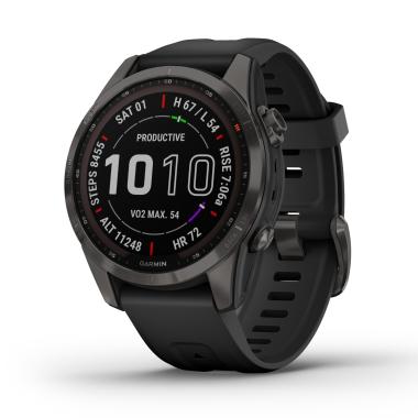 Unisex, Quarzwerk, Garmin fēnix® 7S Sapphire Solar