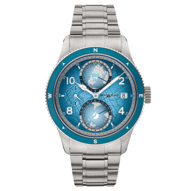         Herrenuhr, Automatik, Montblanc 1858 Geosphere 0 Oxygen South Pole Exploration Limited Edition - 1990 Exemplare