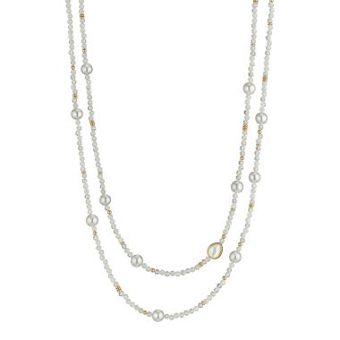 Halsschmuck, Gelbgold, Gellner Big Bang Collier