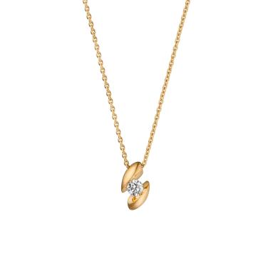 Halsschmuck, Gelbgold, Schaffrath CALLA Collier