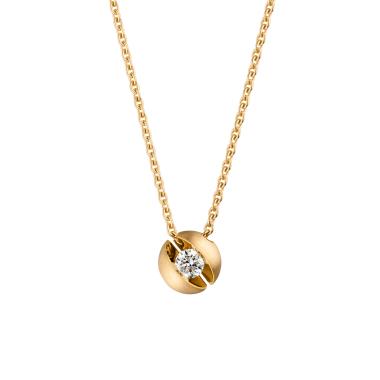Halsschmuck, Gelbgold, Schaffrath CALLA Collier