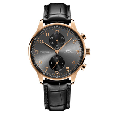         Damen- und Herrenuhr, Automatik, IWC Schaffhausen PORTUGIESER CHRONOGRAPH