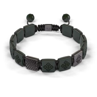Armschmuck, Weißgold, Shamballa Jewels Lock Armband