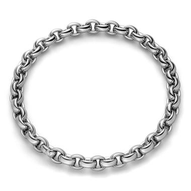 Halsschmuck, Weißgold, IsabelleFa Collier "ChaCha 14"