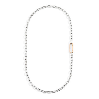         Weißgold, Halsschmuck, Pomellato Iconica Halskette