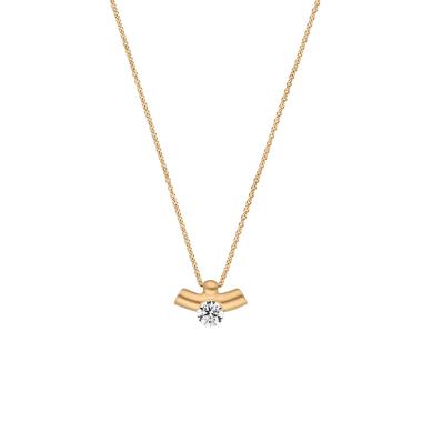Halsschmuck, Gelbgold, Schaffrath LA LUNA Collier