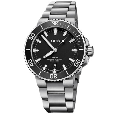 Herrenuhr, Automatik, ORIS Aquis Date