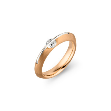         Roségold, Ringe, Schaffrath LIBERTÉ Diamantring