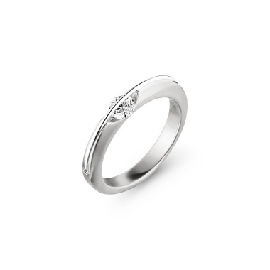         Weißgold, Ringe, Schaffrath LIBERTÉ Diamantring