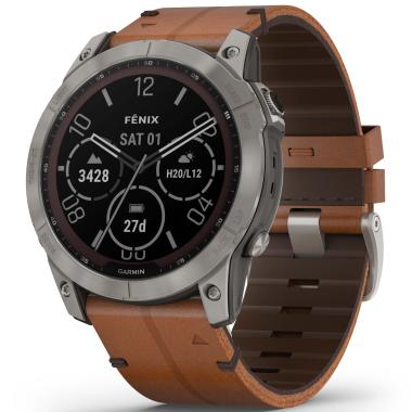 Herrenuhr, Quarzwerk, Garmin fēnix® 7X Sapphire Solar