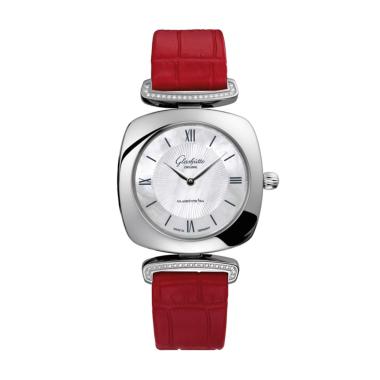Damenuhr, Quarzwerk, Glashütte Original Pavonina