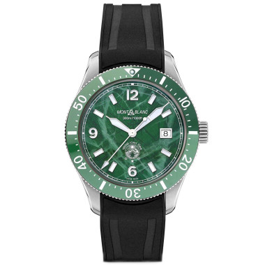 Herrenuhr, Automatik, Montblanc 1858 Iced Sea Automatic Date